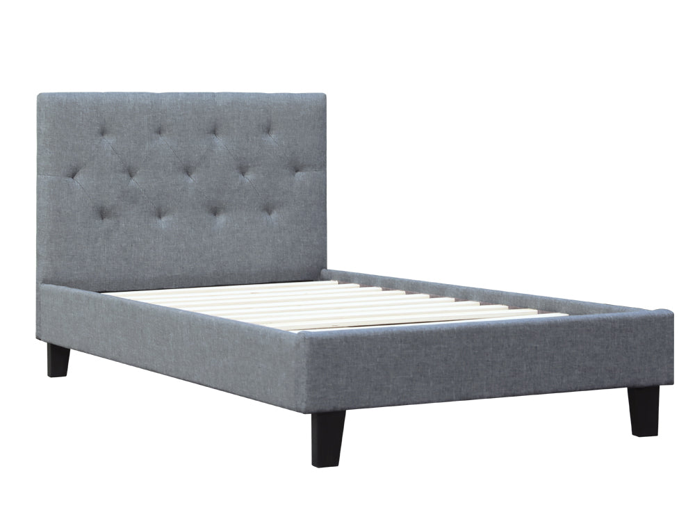 BLANE Single Bed Frame - GREY