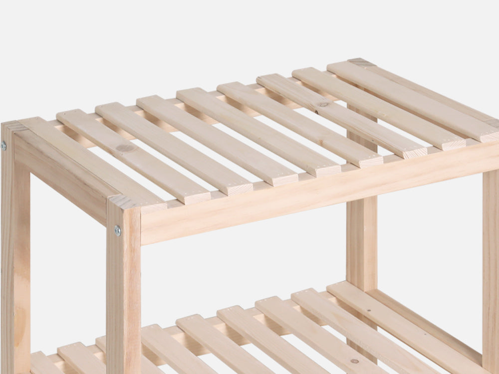 FARIS Wooden Storage Shelf - Oak