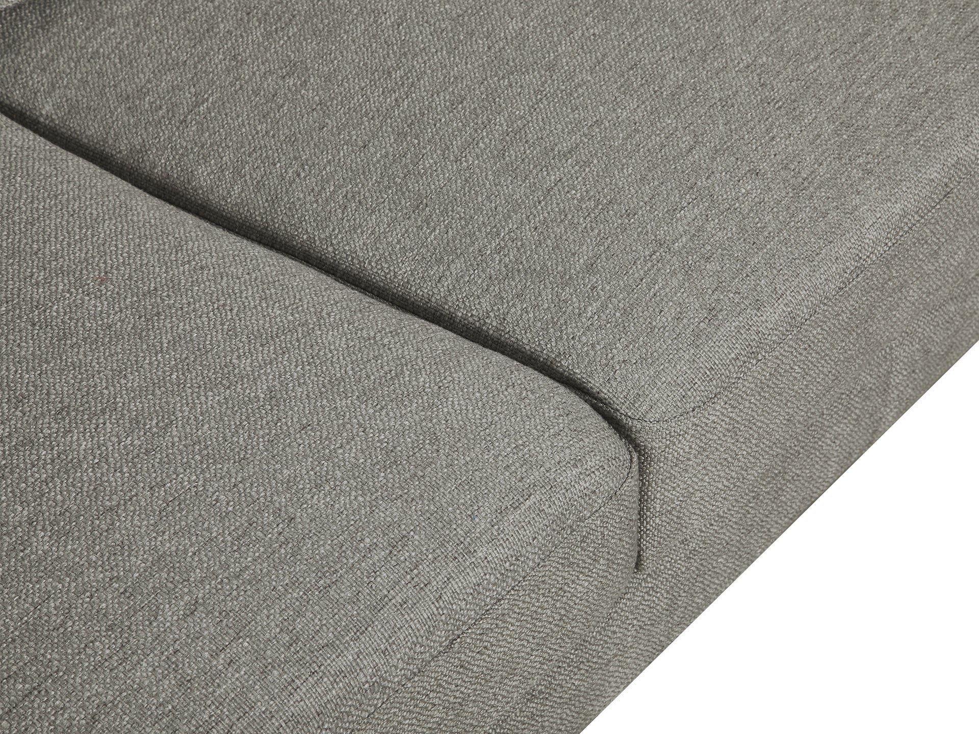 Toronto 3 Seater Fabric Sofa - Light Grey