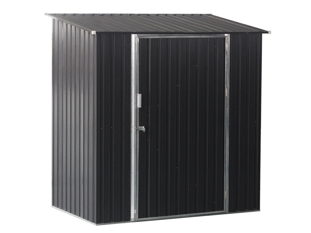 TOUGHOUT Garden Shed 1.94M x 1.19M x 1.98M BLACK