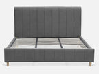 SIERRA Super King Bed Frame - GREY