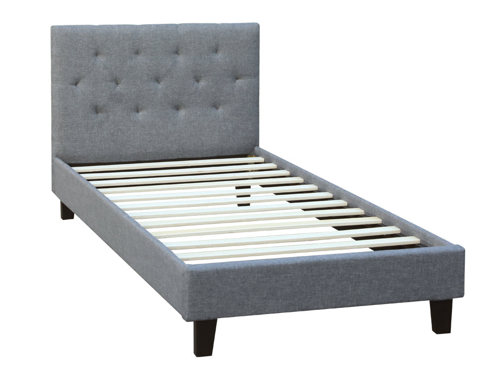BLANE Single Bed Frame - GREY