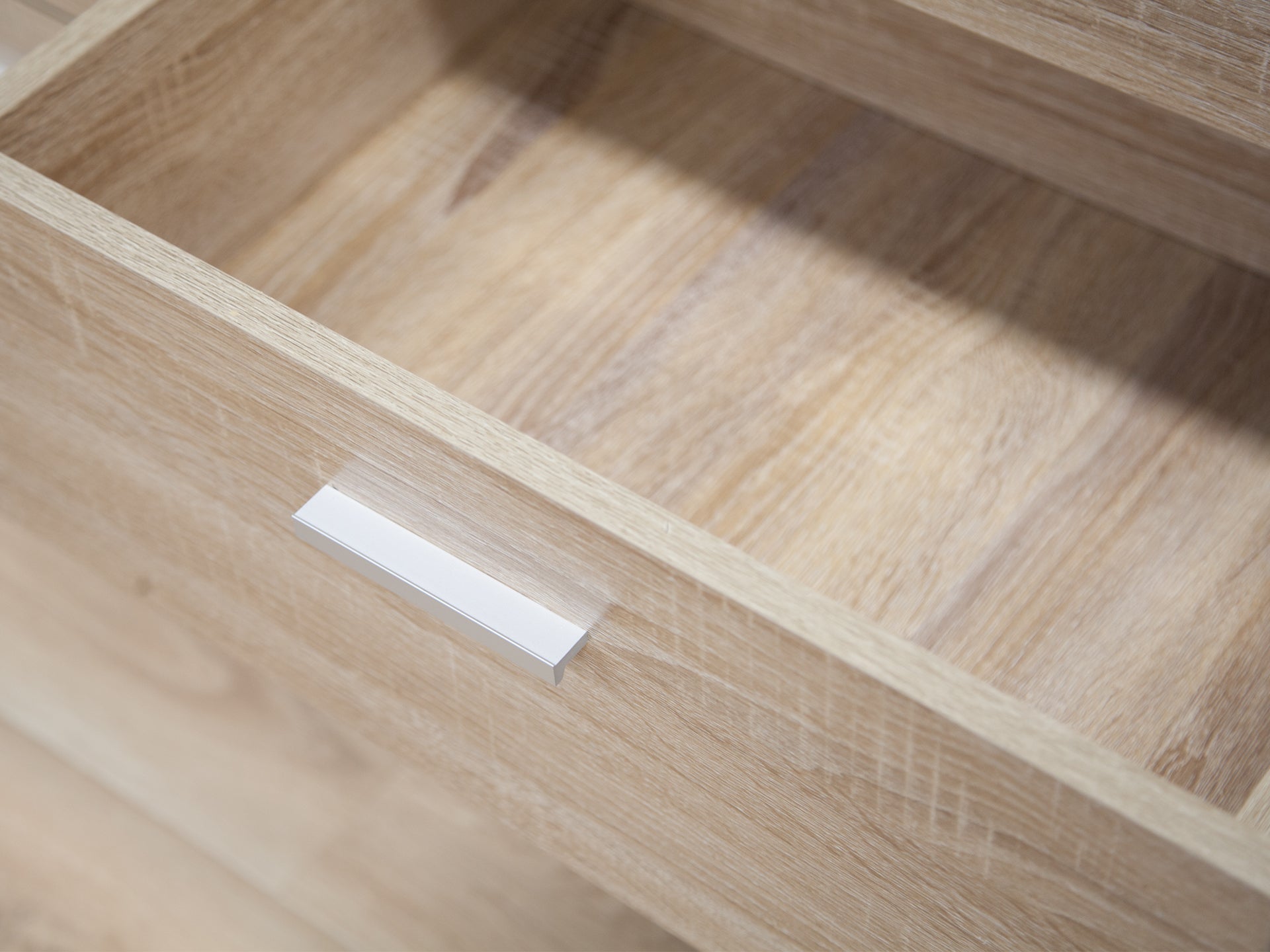 Sagano Low Boy 7 Drawers - Oak