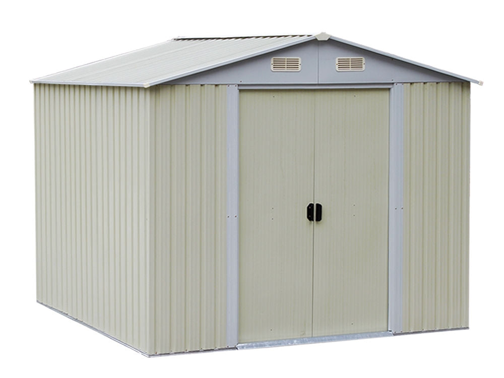 Garden Shed 2.0M x 2.6M x 2.1M Beige