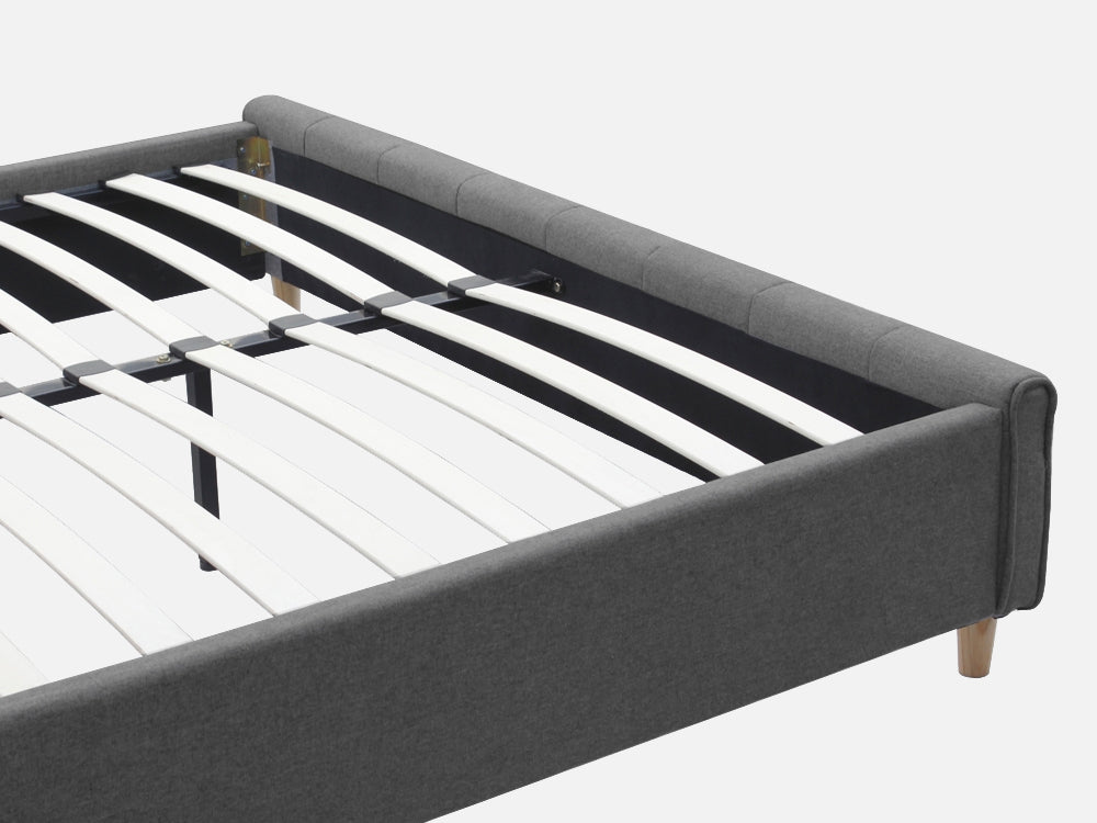 SIERRA Queen Bed Frame - GREY