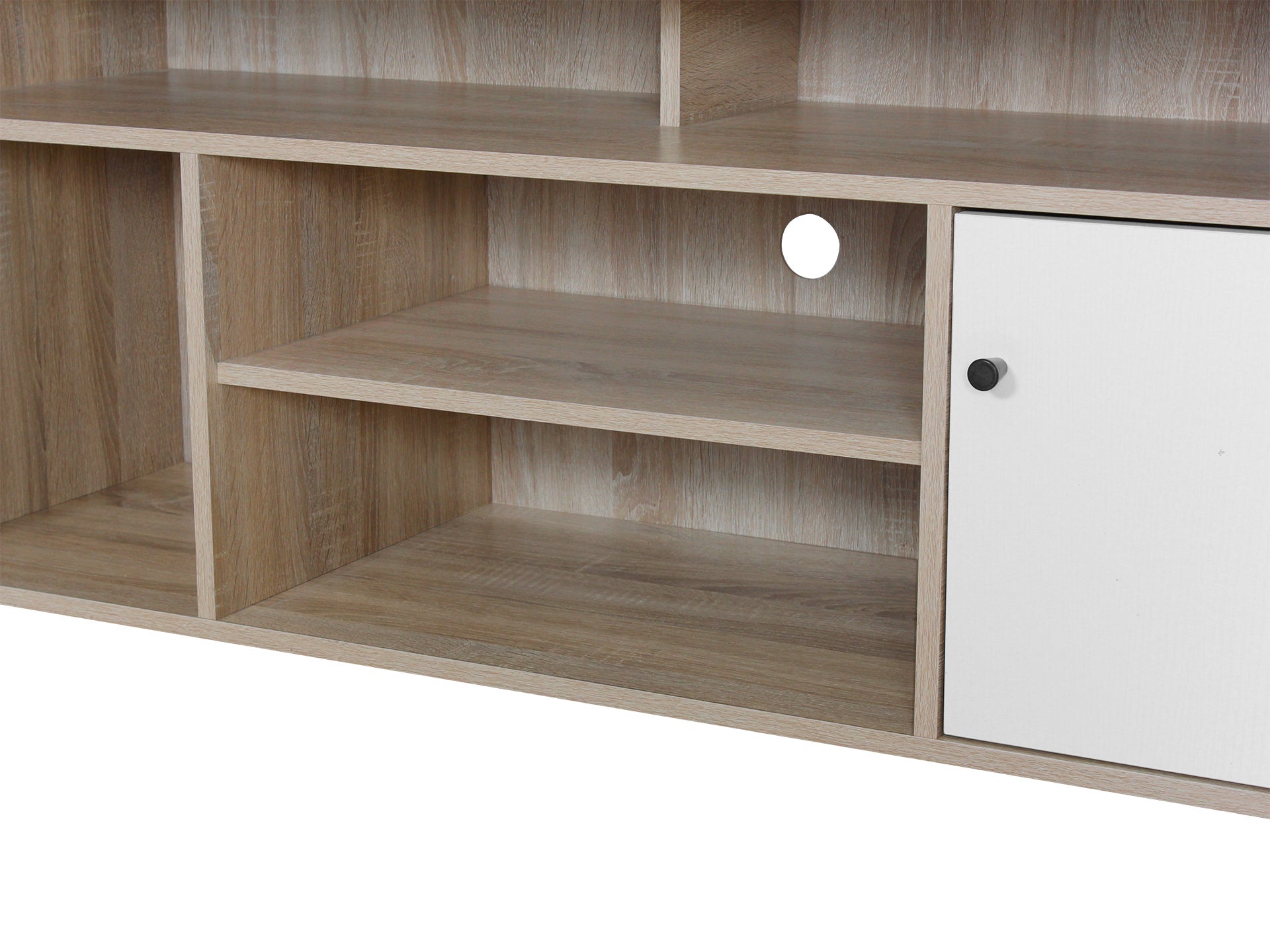 Brewer 1.2m Entertainment Unit - Oak