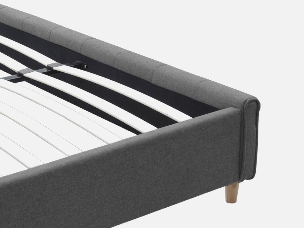 SIERRA Super King Bed Frame - GREY