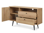 CARSON Sideboard Buffet Table - Oak