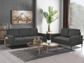 Toronto 2 Piece Sofa Set - Dark Grey