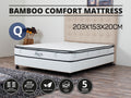Bamboo Comfort Series Mattress - QUEEN