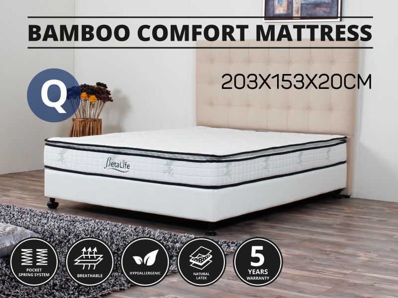Bamboo Comfort Series Mattress - QUEEN