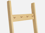 PYALA Wooden Coat Rack Hanger - Oak