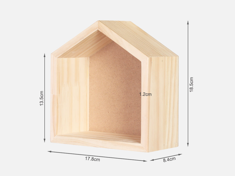ITASY House Wall Shelf - Oak