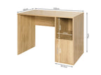 REECE 100CM Computer Desk - Oak