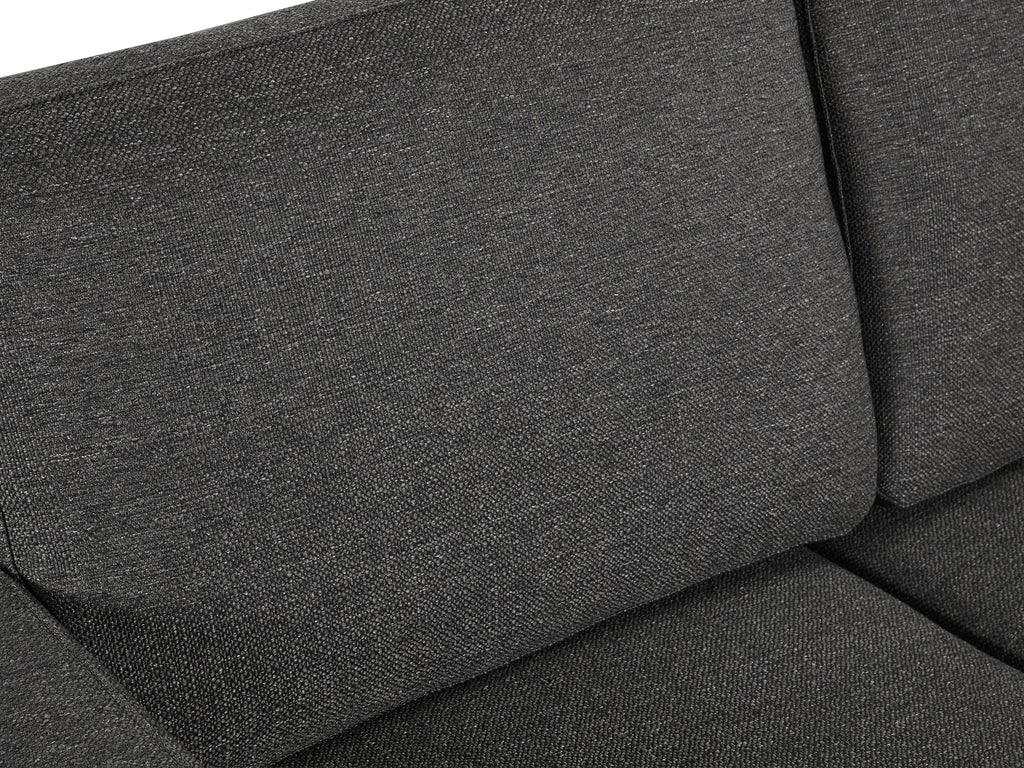 Toronto 2 Seater Fabric Sofa - Dark Grey