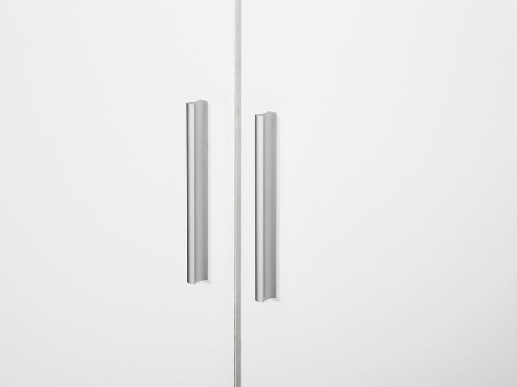 Bram 2 Door Wardrobe with 2 Drawers - White