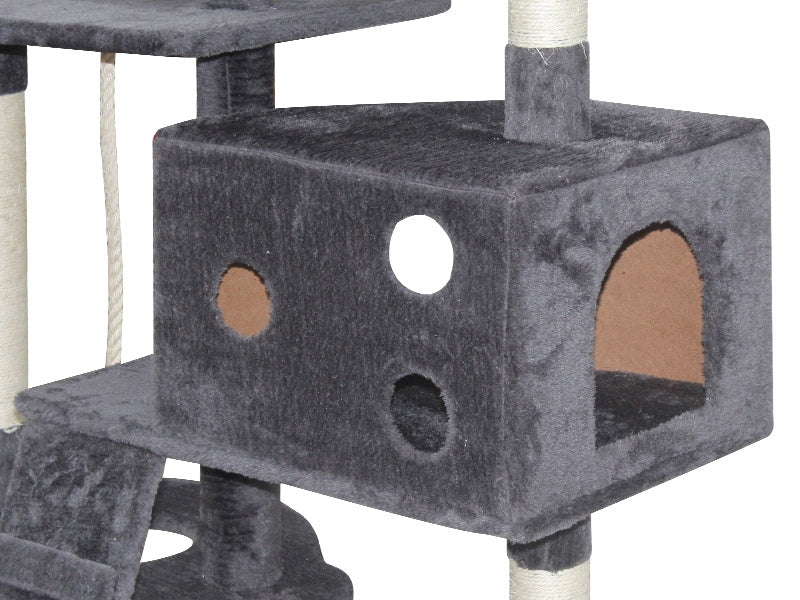 BINGO 173CM Cat Tree House - GREY