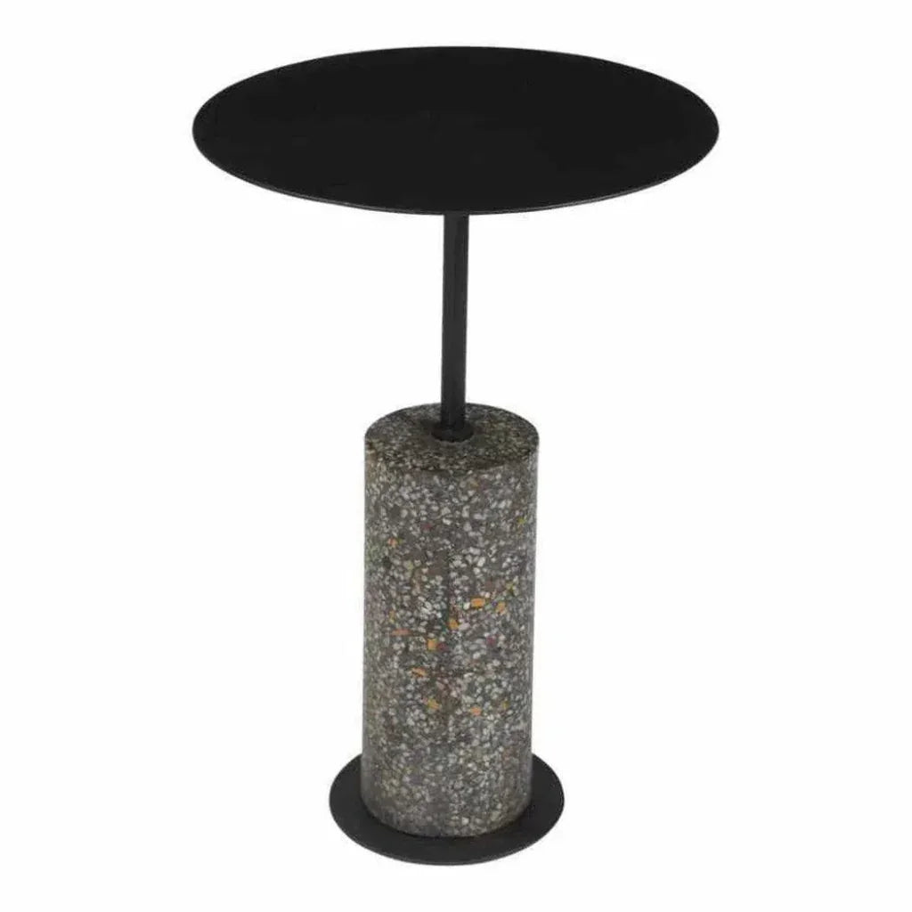 15 Inch Accent Table Black Contemporary