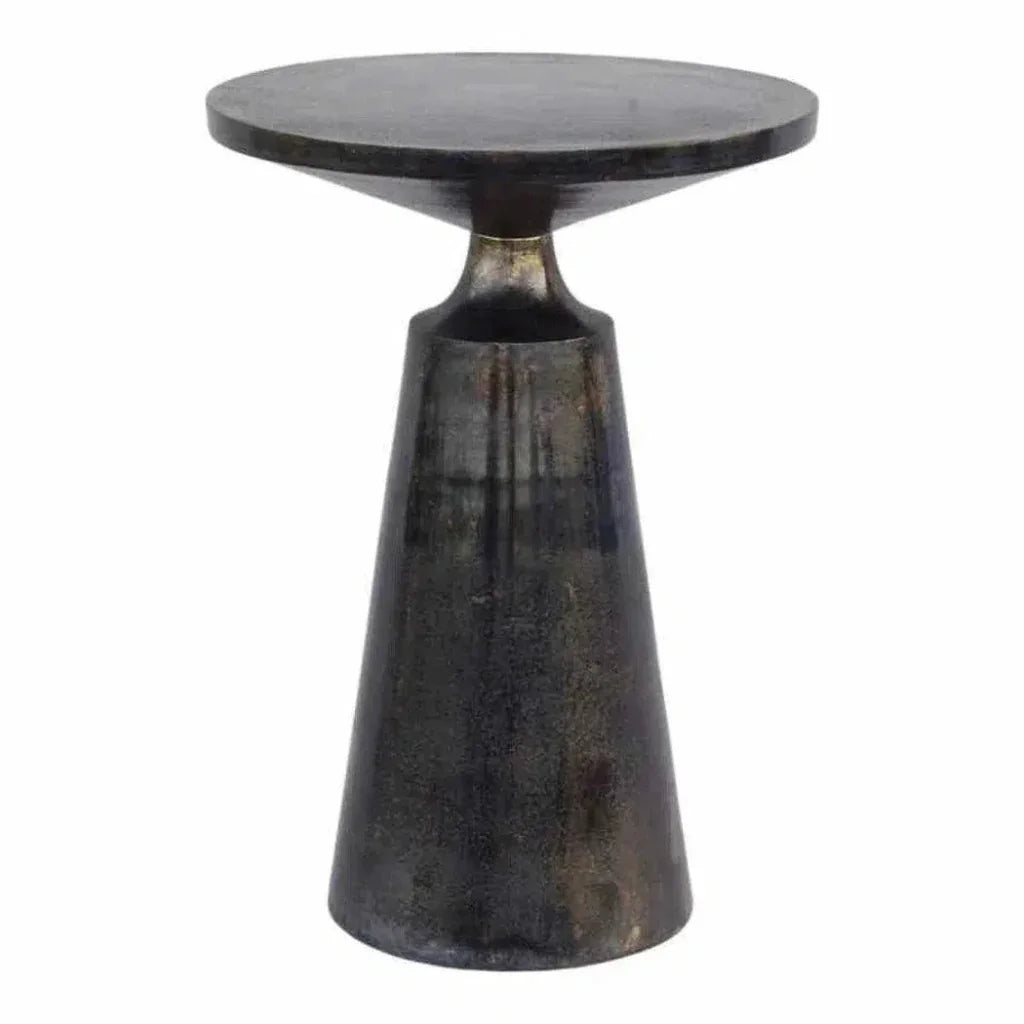 15.5 Inch Accent Table Grey Contemporary