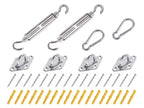 Sun Shade Sail Hardware Kit Set - 8pcs