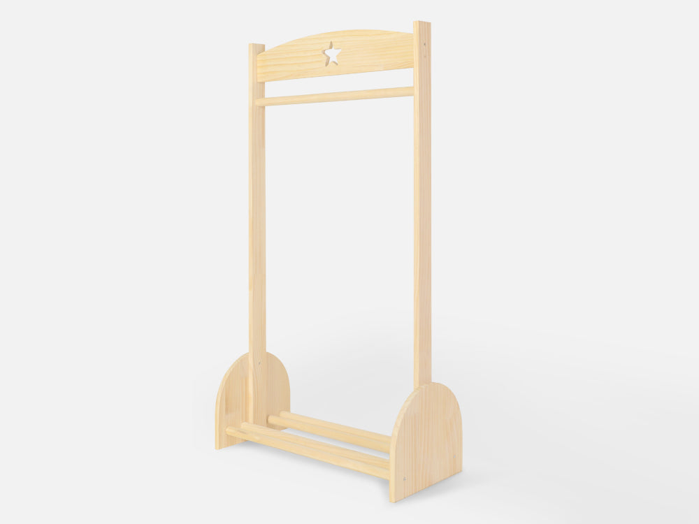 SEVAN Kids Clothing Rack - Oak