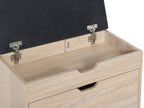 Hawea Shoe Rack Wooden Storage Cabinet 3 Layer - Oak