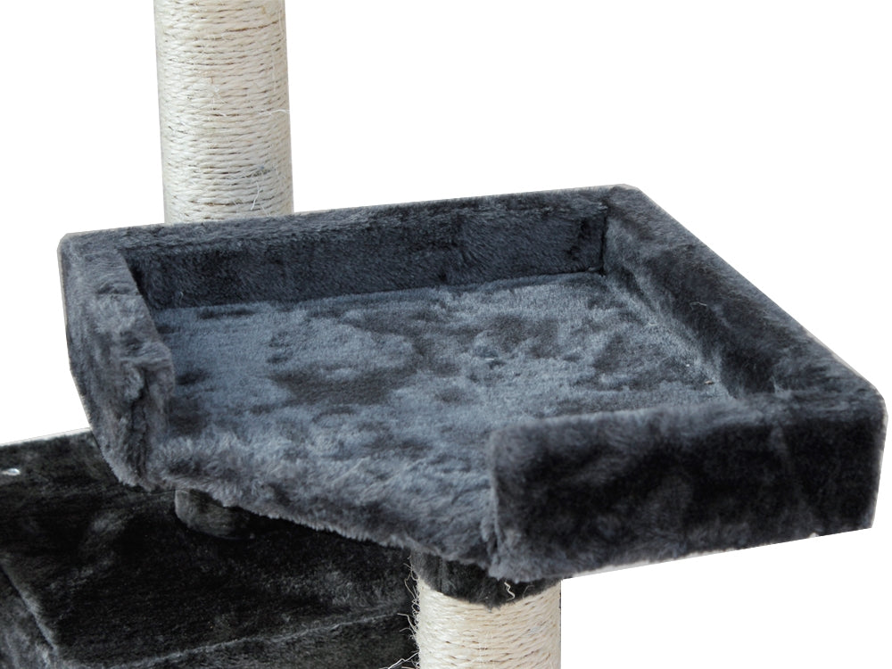 BINGO Cat Tree House 185cm 7 Levels - GREY