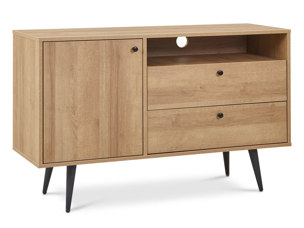 CARSON Sideboard Buffet Table - Oak