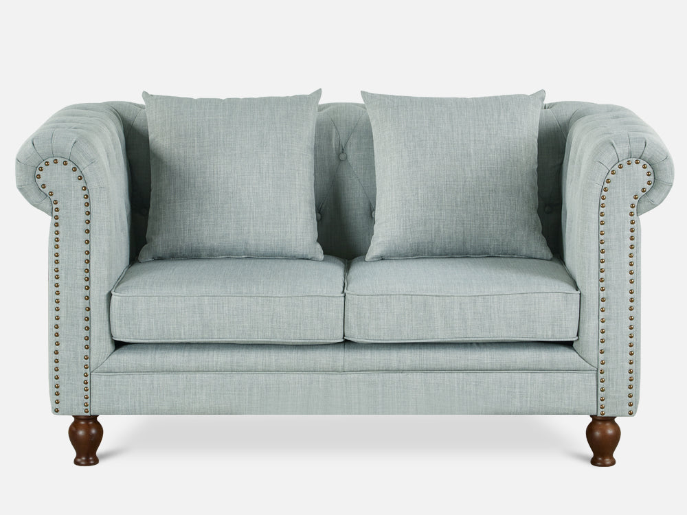 VAGAS Sofa Set 2PCS - LIGHT GREY