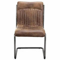 21 inch Dining Chair Leather Set Of 2
