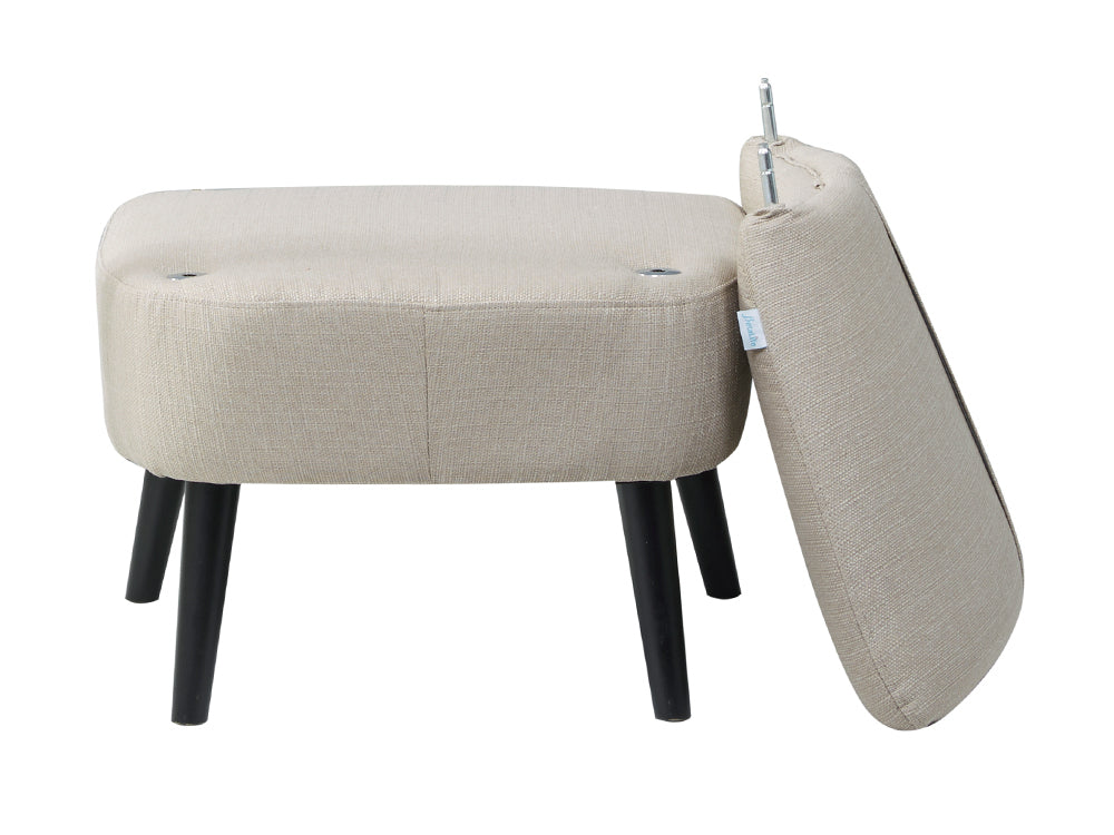 Anita Occasional Chair Fabric Lounge Chair