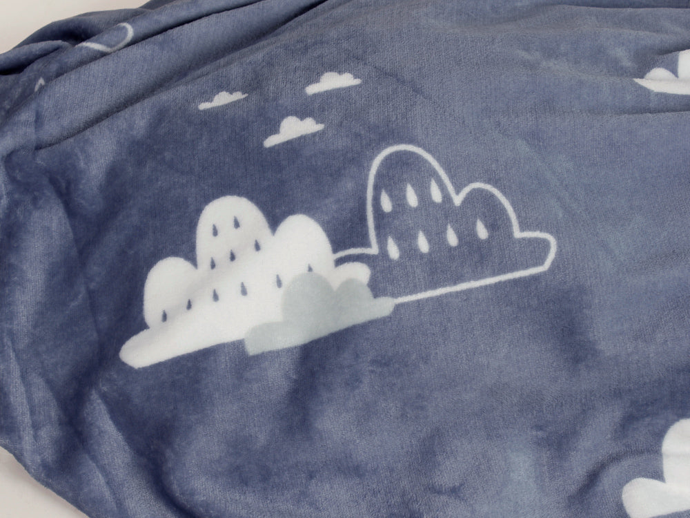 Double Layer Warm Fleece Blanket Throw Bedding Duvet Cover Throw Blanket