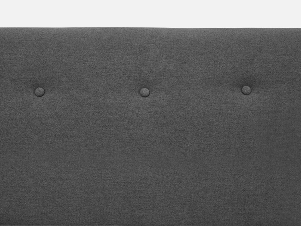 MUNICH 3-Seater Sofa Bed DARK GREY