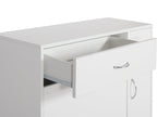 Horotea 4 Drawer Shoe Cabinet Storage Rack - White