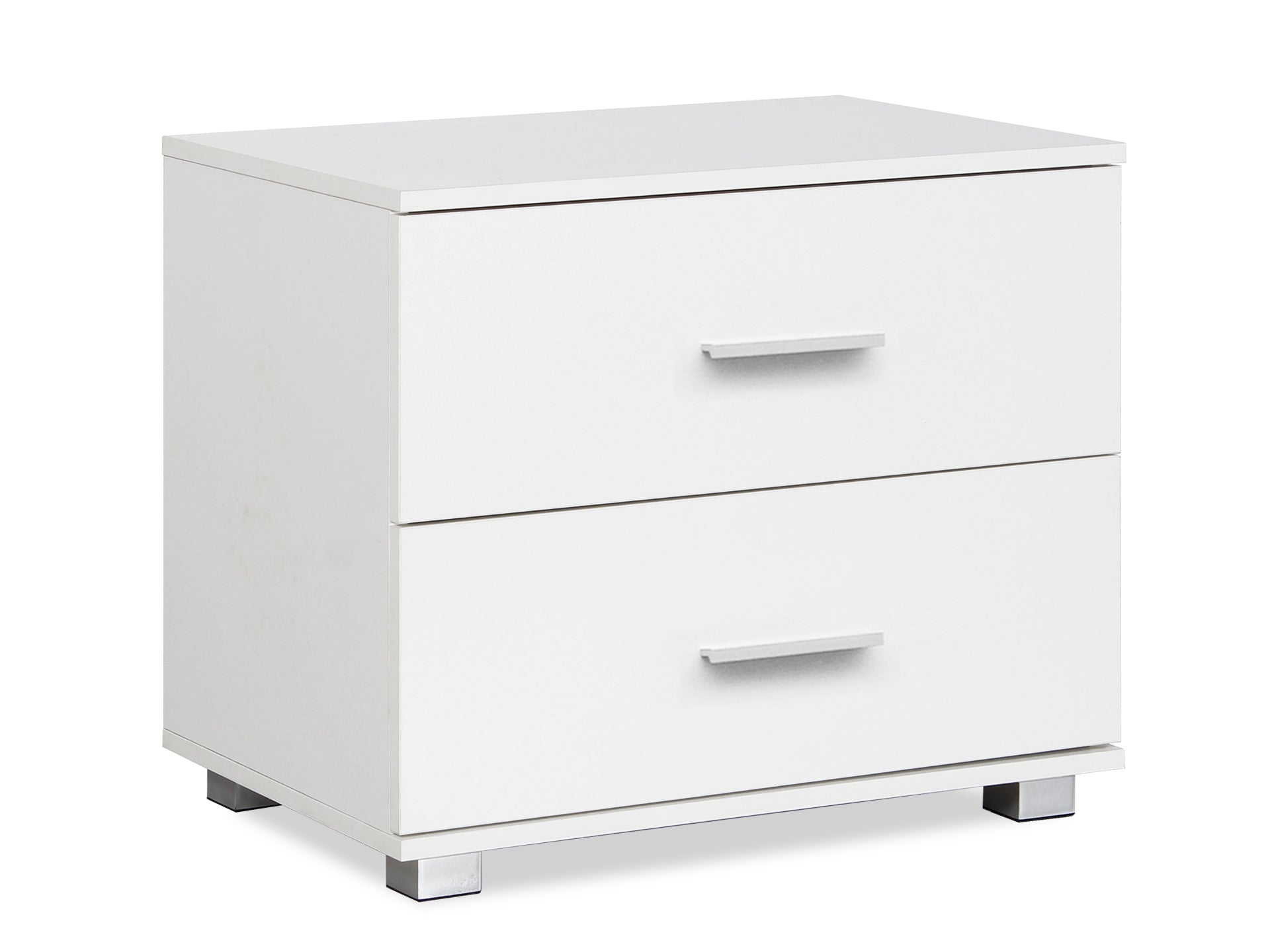 Bram Bedside Table - White