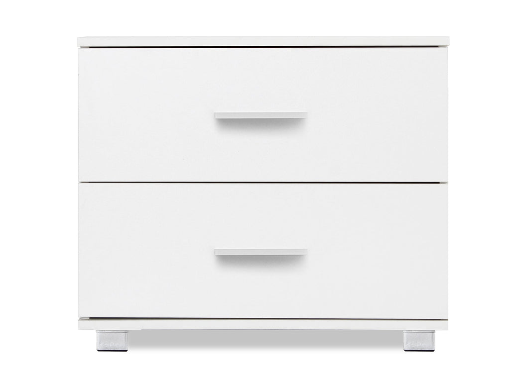 Bram Bedside Table - White