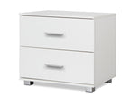 Bram Bedside Table - White