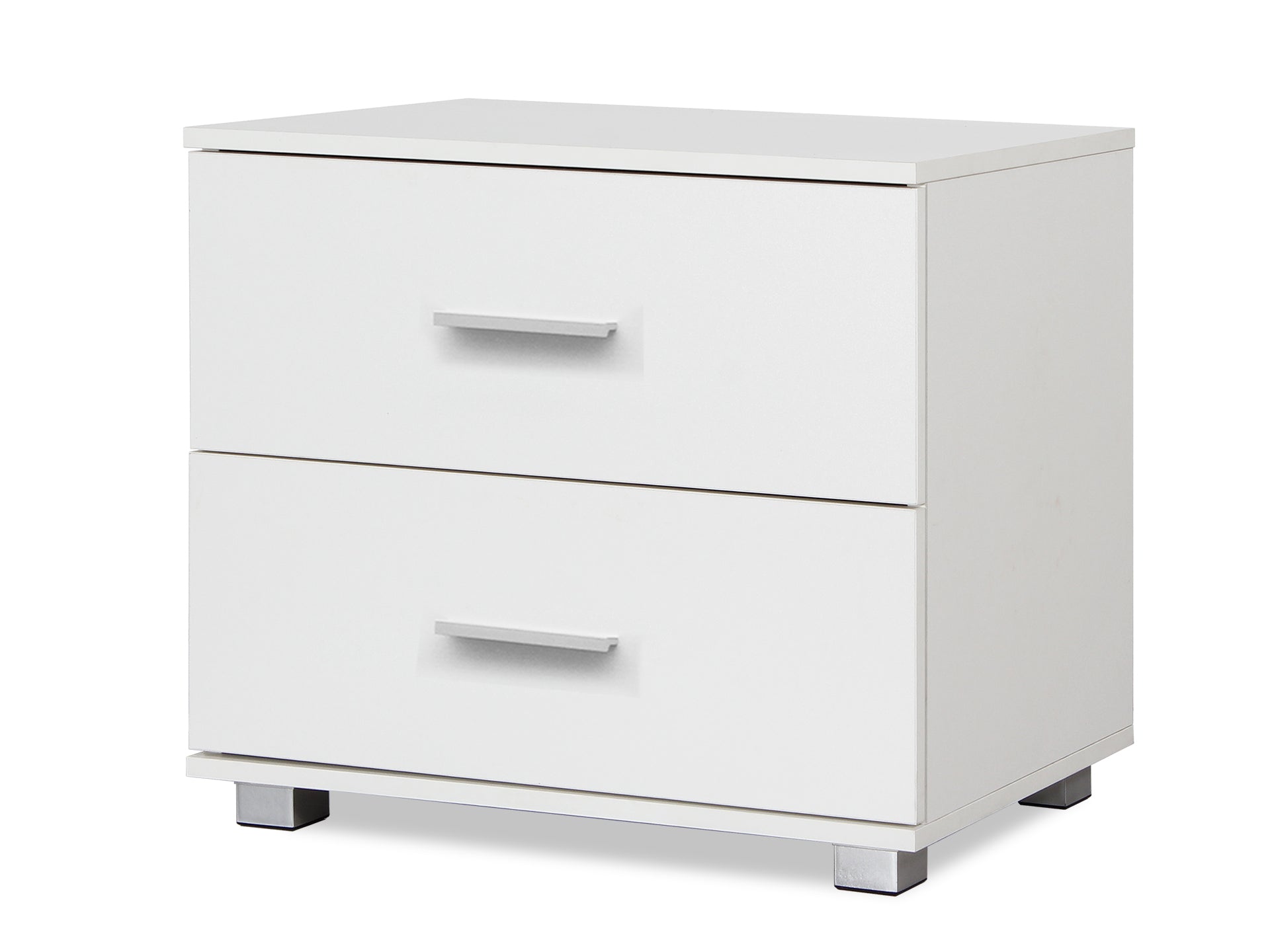 Bram Bedside Table - White