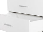 Bram Bedside Table - White