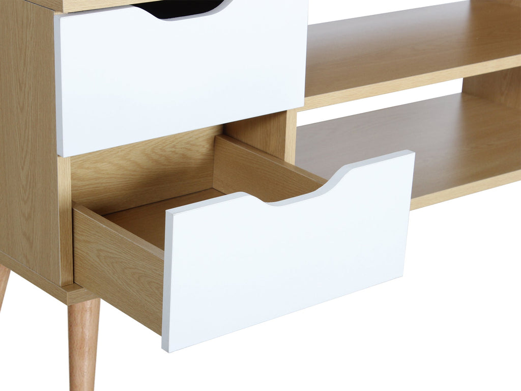 Lucille 1.2m Entertainment Unit - Oak