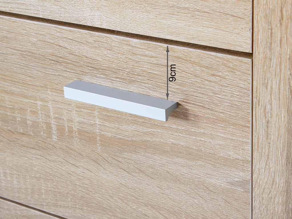 Sagano Tallboy 5 Drawer - Oak