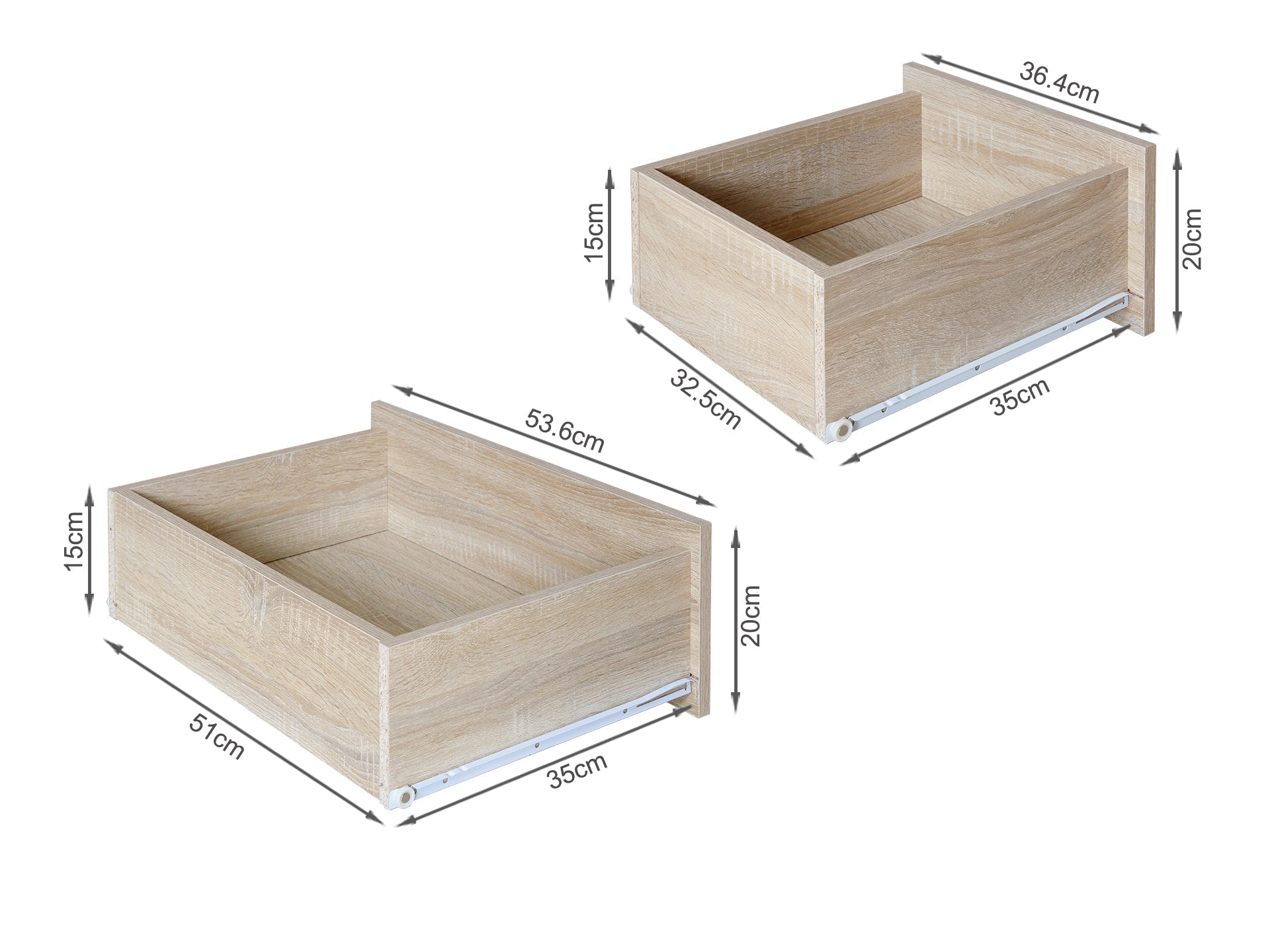 Sagano Low Boy 7 Drawers - Oak