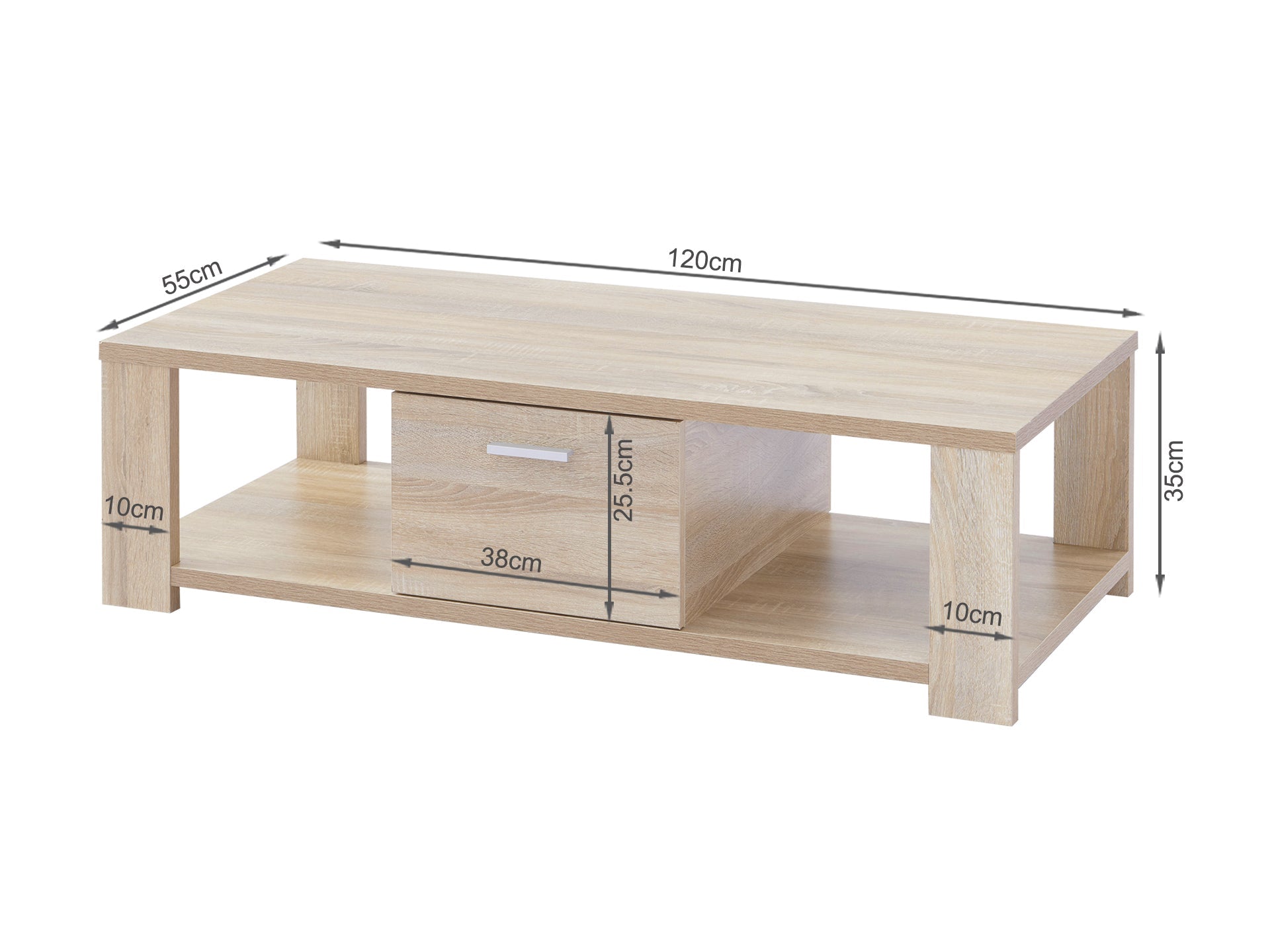 SAGANO Coffee Table - Oak