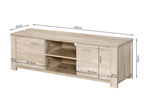 Sagano 1.4m Entertainment Unit - Oak