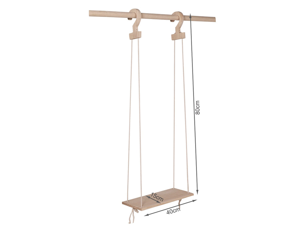 CHILWA Wall Hanging Shelf - Oak