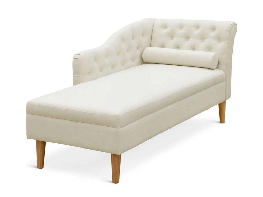 Florence Chaise Lounge Sofa - Beige