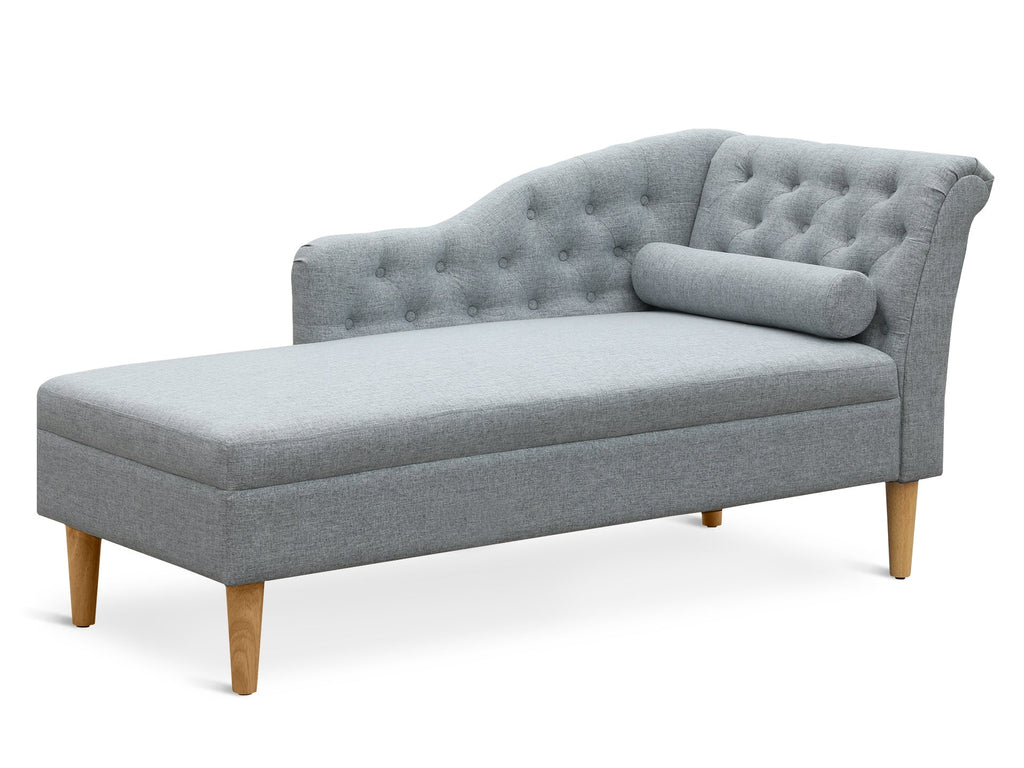 Florence Chaise Lounge Sofa - Grey