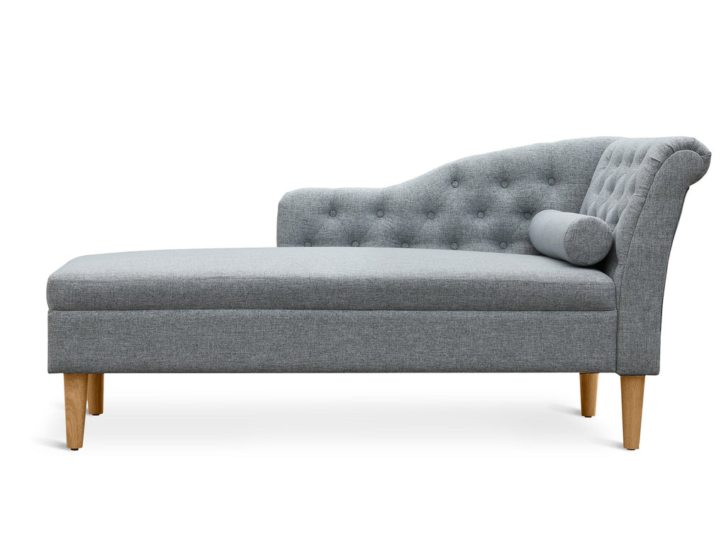 Florence Chaise Lounge Sofa - Grey