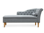 Florence Chaise Lounge Sofa - Grey