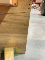 Tallboy with 6 Drawers - Oak + White